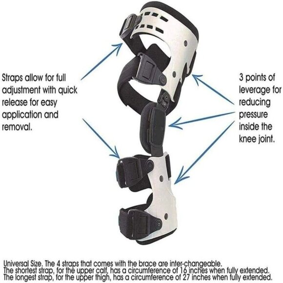 OA Unloader Knee Brace- Arthritis Pain Relief,Bone Knee Joint Pain(left) New - Picture 2 of 6
